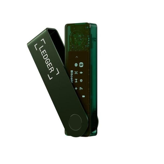 Кошелек для криптовалют Ledger Nano X Emerald Green