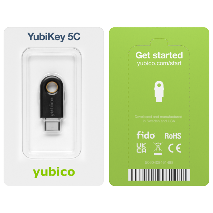 Аппаратный ключ Yubico Yubikey 5C USB Type-C