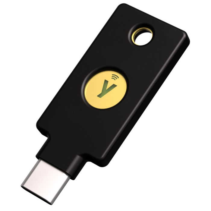 Аппаратный ключ Yubico Yubikey 5C NFC USB Type-C