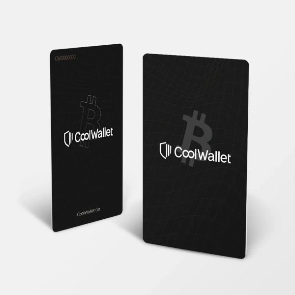 Криптокошелёк CoolWallet Go набор на 2 карты Black Core