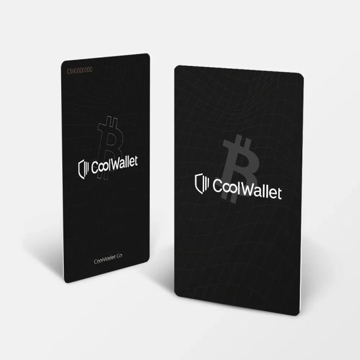 Криптокошелёк CoolWallet Go набор на 2 карты Black Core