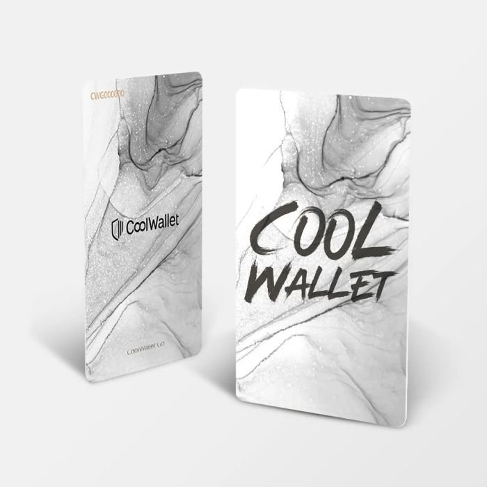 Криптокошелёк CoolWallet Go набор на 2 карты Twist Flow