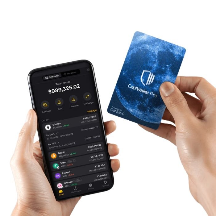 Криптокошелек CoolWallet Pro