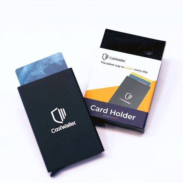 Картхолдер CoolWallet с защитой RFID Черный (CWCH)
