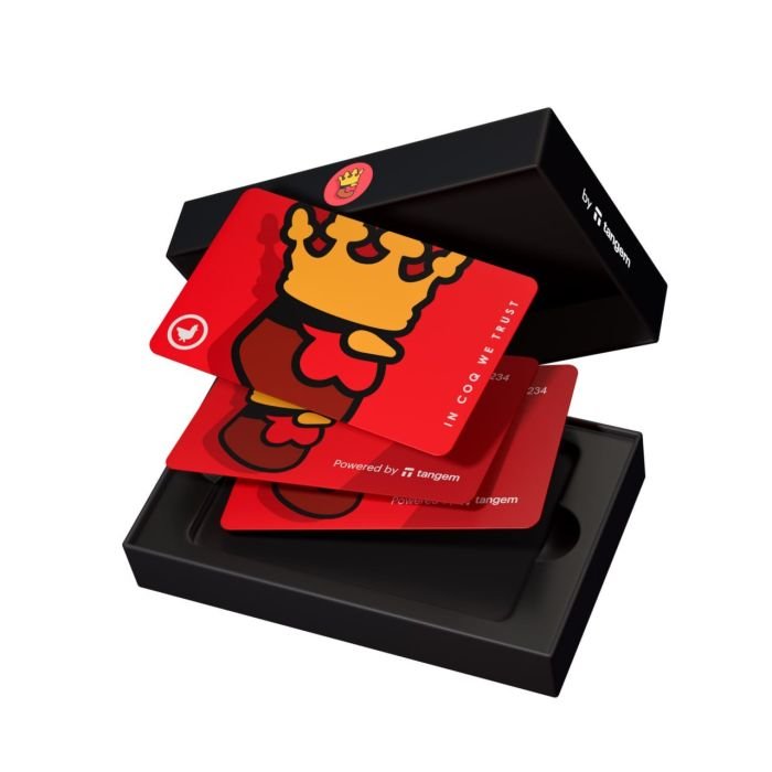 Криптокошелек Tangem Wallet 2.0 COQ на 3 карты