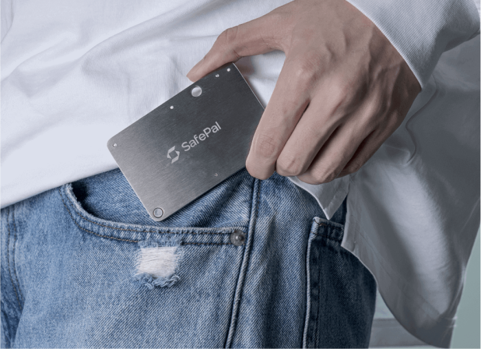 Мнемонический планшет SafePal Cypher