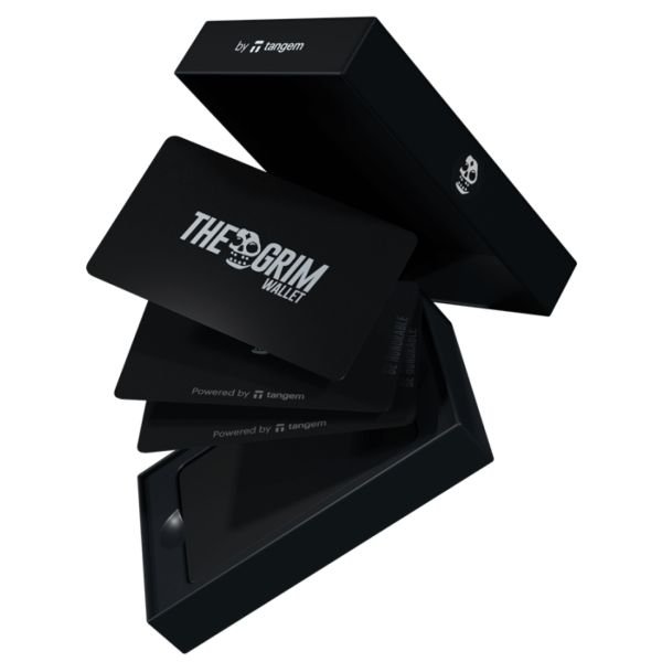Криптокошелек Tangem Wallet 2.0 The Grim на 3 карты