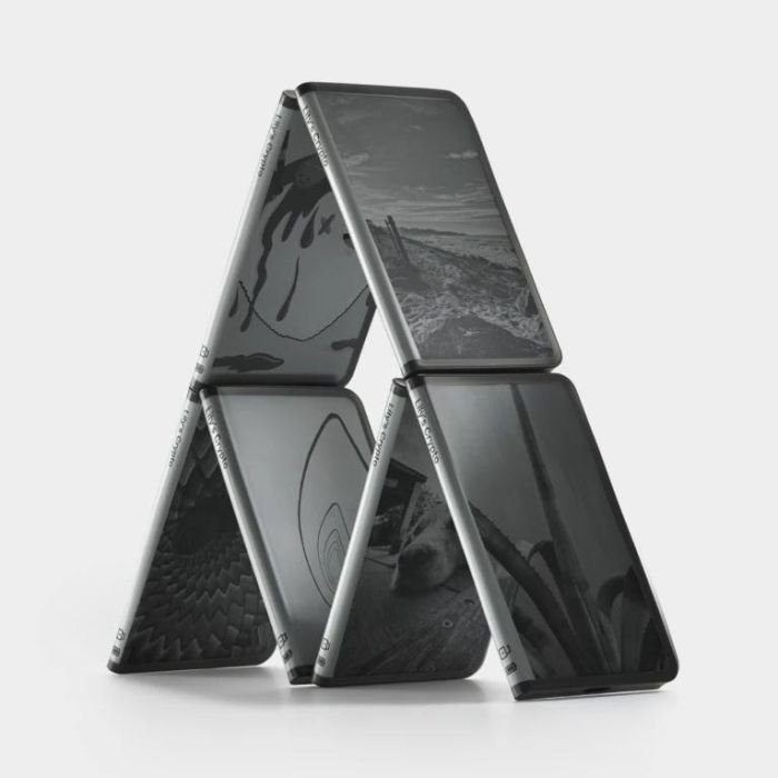 Криптокошелек Ledger Stax с чехлом Magnet Shell Black (LDGRSTX)