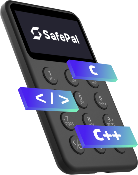 Криптокошелек SafePal X1 Черный