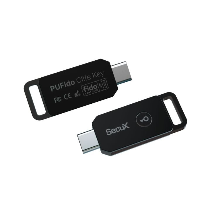 Аппаратные ключи PUFido Clife Key (2FA) сертифицирован FIDO2, USB Type-C набор из 2шт (B0F32FWR2N-2)