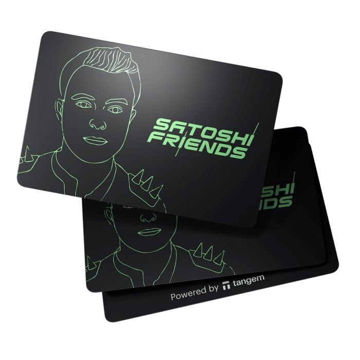 Криптокошелек Tangem Wallet 2.0 Satoshi Friends на 3 карты