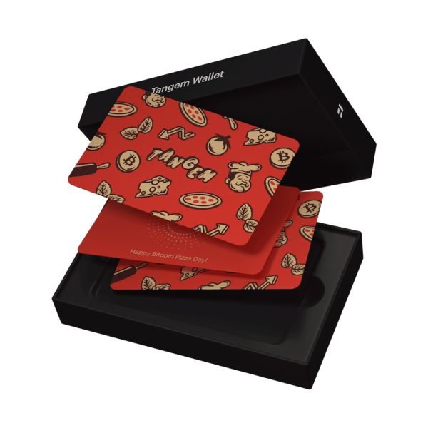 Криптокошелек Tangem Wallet 2.0 Bitcoin Pizza Day на 3 карты