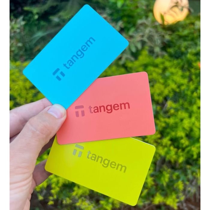 Криптокошелек Tangem Wallet 2.0 на 3 карты Vivid