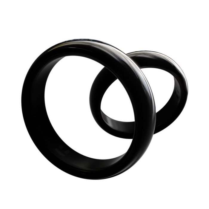 Криптокошелек Tangem Ring Wallet 2.0 набор из 2 карт и 1 кольца Черный