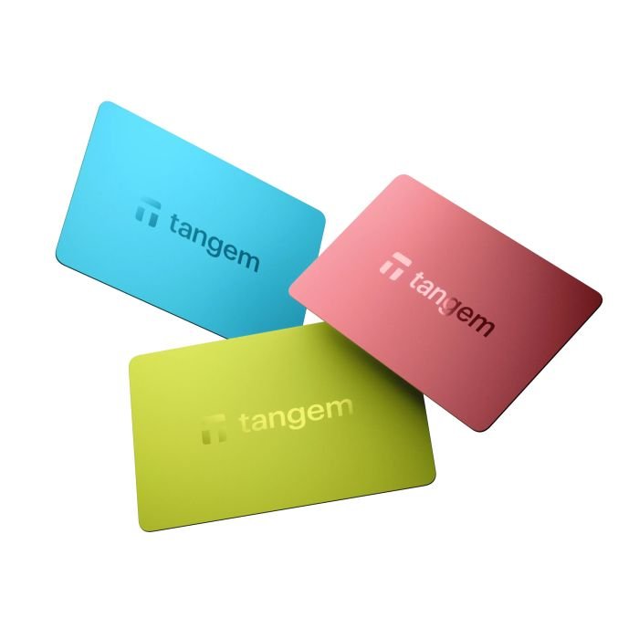 Криптокошелек Tangem Wallet 2.0 на 3 карты Vivid